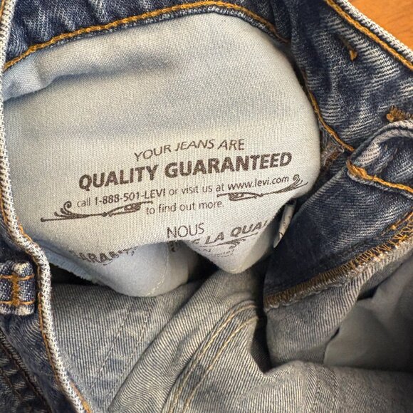 Vintage Levi’s 535 Euro Fit Wide Leg size 32x32 Streetwear Baggy 90s Hip-Hop y2k - Picture 4 of 15